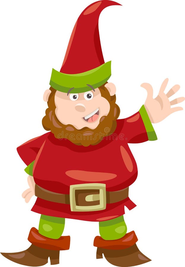 Elf Holding Naughty and Nice List - Christmas Vector Illustration Stock ...
