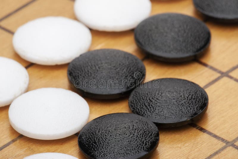 Go Board,traditional Chinese Strategy Board Game.Game Brain Training