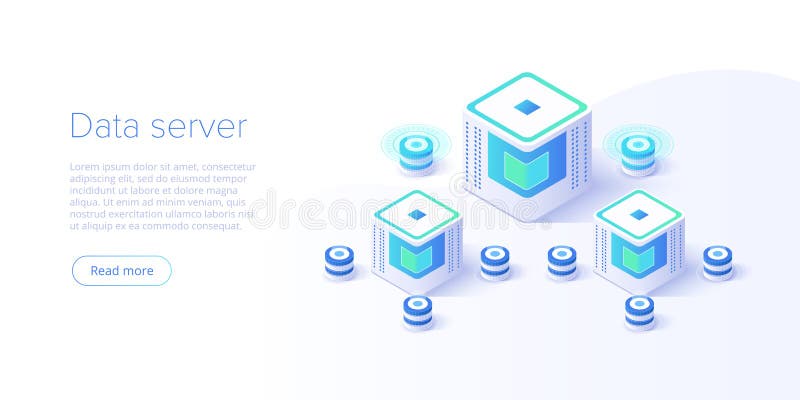 Go?ci? serwer isometric wektorow? ilustracj? Abstrakcjonistyczny 3d datacenter lub dane centrum pokoju t?o Sieci komputer mainfra royalty ilustracja Go?ci? serwer isometric wektorow? ilustracj? Abstrakcjonistyczny 3d datacenter lub dane centrum pokoju t?o Sieci komputer mainfra royalty ilustracja