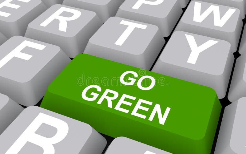 Go green concept