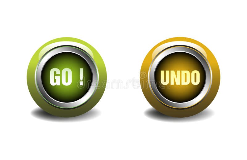Go and undo buttons