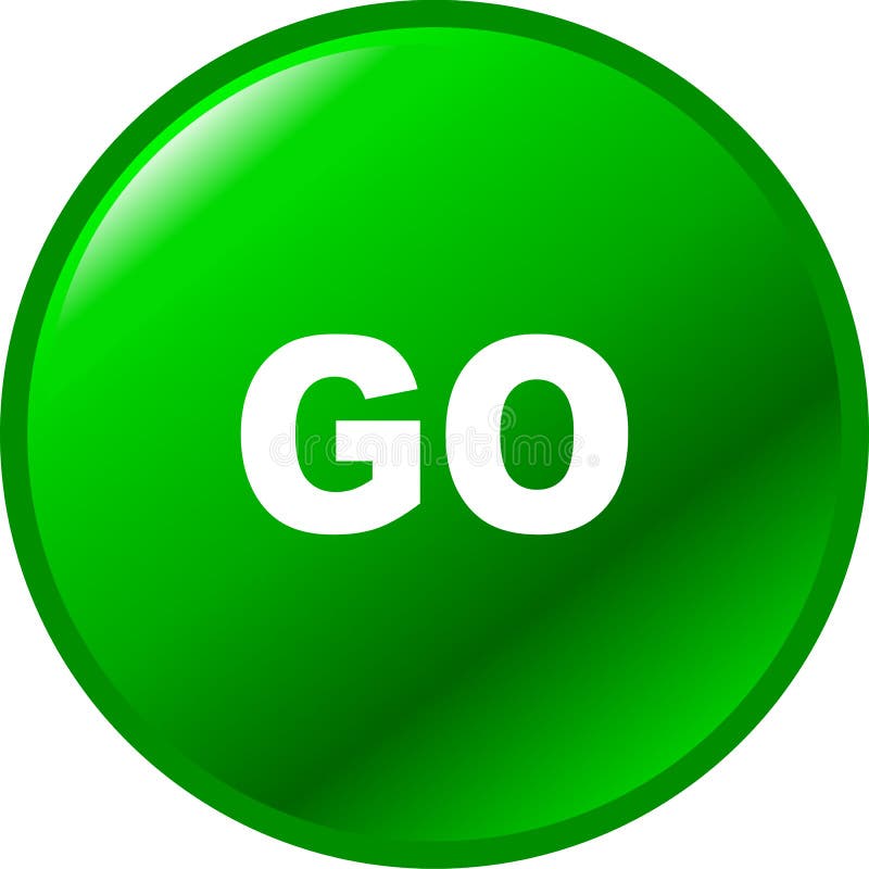 Go vector green button stock vector Image of pushbutton Go vector green button stock vector Image of pushbutton
