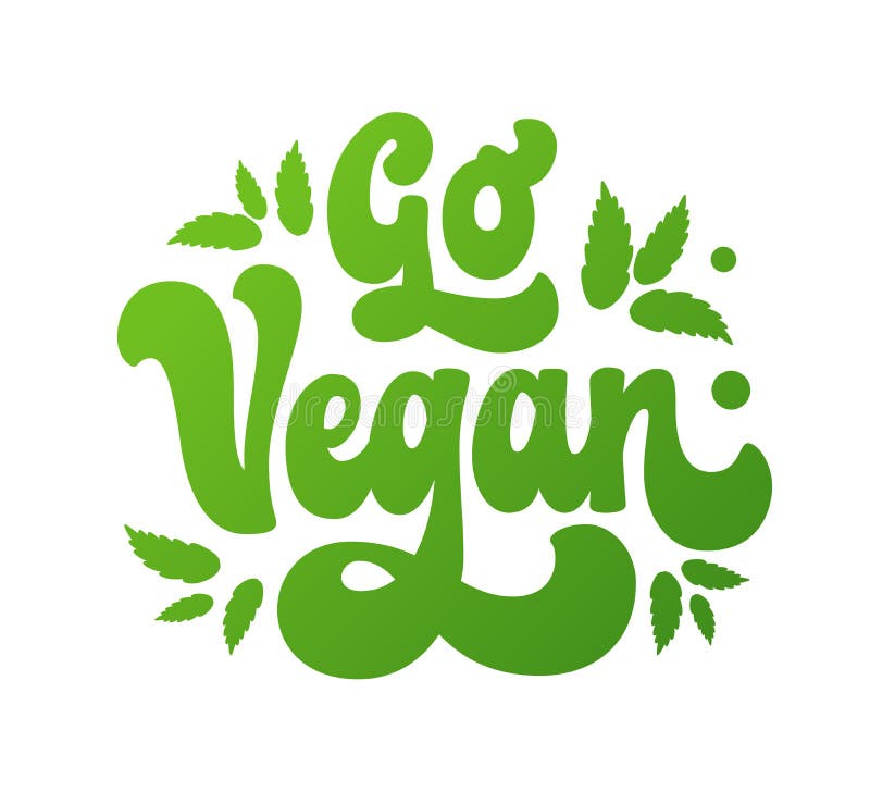 World Vegan Day - Modern Lettering Design with Trendy 70s Script Style.  Isolated Vector Typography Illustration Stock Vector - Illustration of  print, world: 269887041