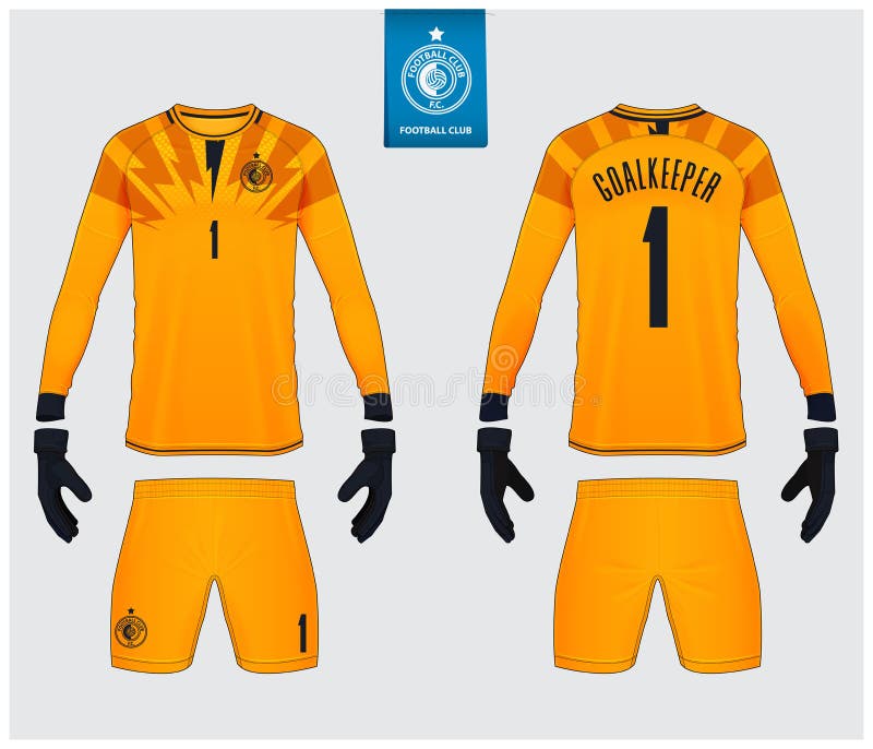 Download Goalkeeper Jersey Or Soccer Kit Mockup. Goalkeeper Glove ...