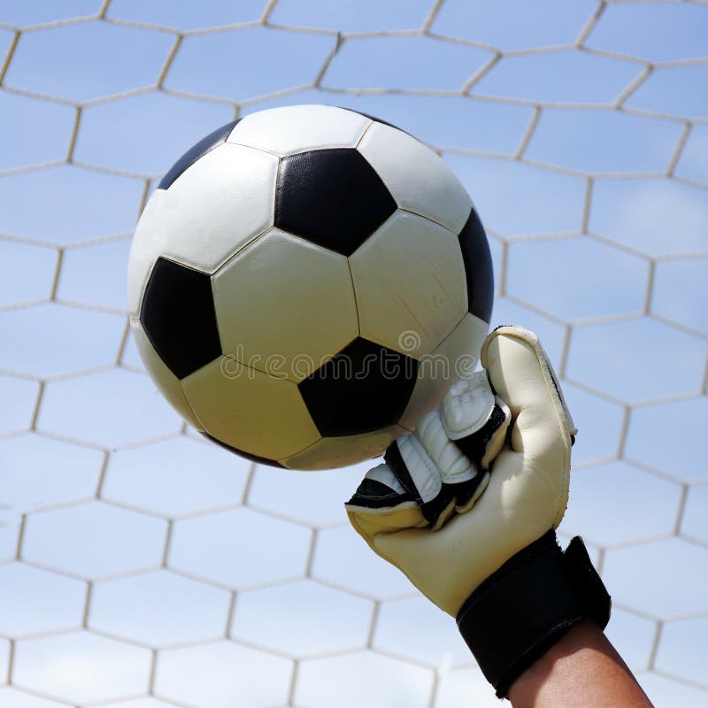 Soccer Goalie S Hands in Action Stock Photo Image of goal, game 14452112