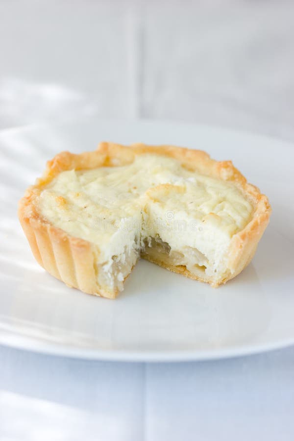 Goat cheese tart