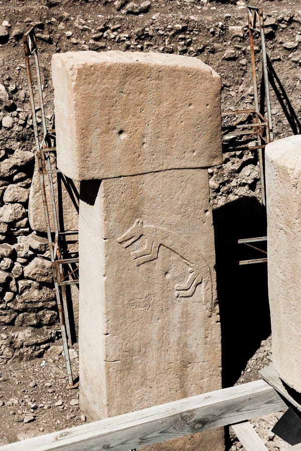 Gobekli Tepe - Fox Glyph on T-Stone