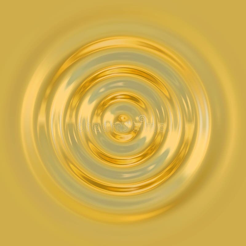 Goccia dell'oro royalty illustrazione gratis Goccia dell'oro royalty illustrazione gratis