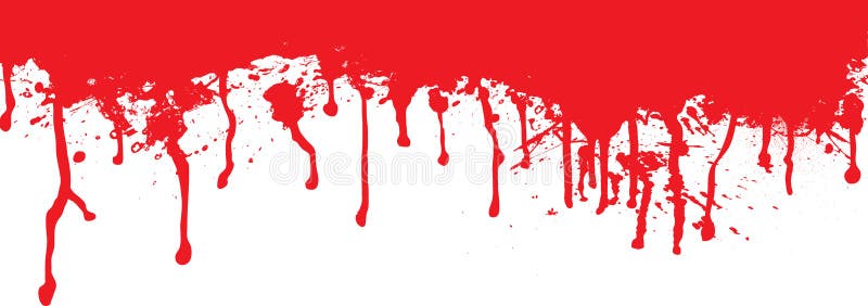 Goccia dello splat di anima illustrazione di stock Goccia dello splat di anima illustrazione di stock