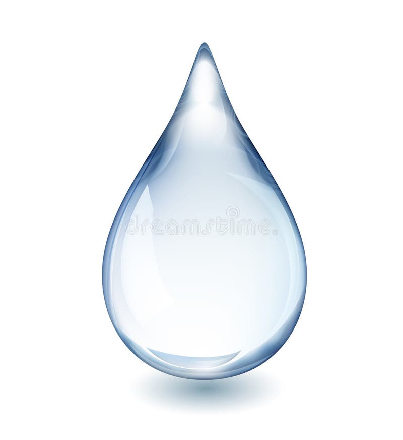 Goccia di acqua royalty illustrazione gratis Goccia di acqua royalty illustrazione gratis