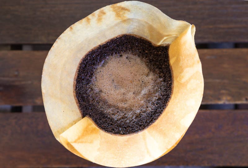 Gocciolamento del caffè immagine stock Gocciolamento del caffè immagine stock