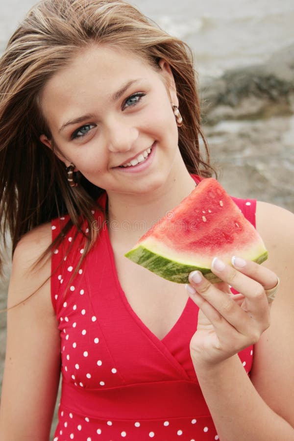 god vattenmelon arkivbild god vattenmelon arkivbild