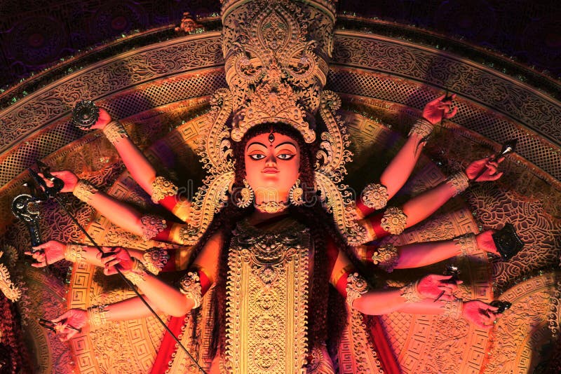 Maa Durga Sculpture. Durga Puja Festival in Kolkata, West Bengal, India Stock Image - Image of facial, festival: 159803013 Maa Durga Sculpture. Durga Puja Festival in Kolkata, West Bengal, India Stock Image - Image of facial, festival: 159803013