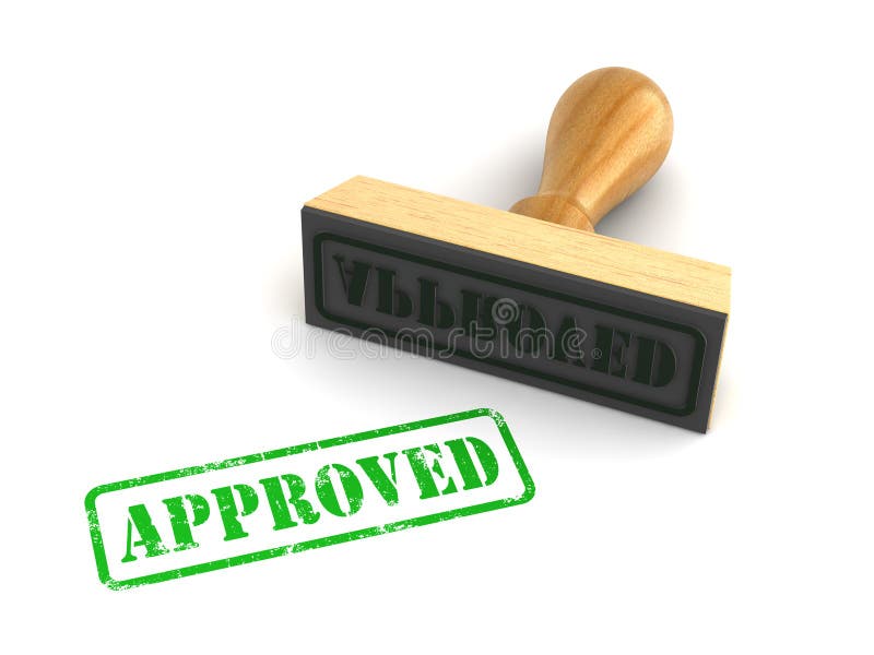 Rubber stamp with Approved sign on white background. Computer generated image. Rubber stamp with Approved sign on white background. Computer generated image