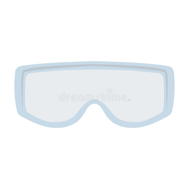 Goggles , Vector Illustration , Flat Stock Vector Illustration of