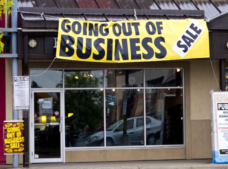 Going out of business