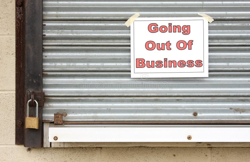 Going Out of Business royalty free stock photos Going Out of Business royalty free stock photos