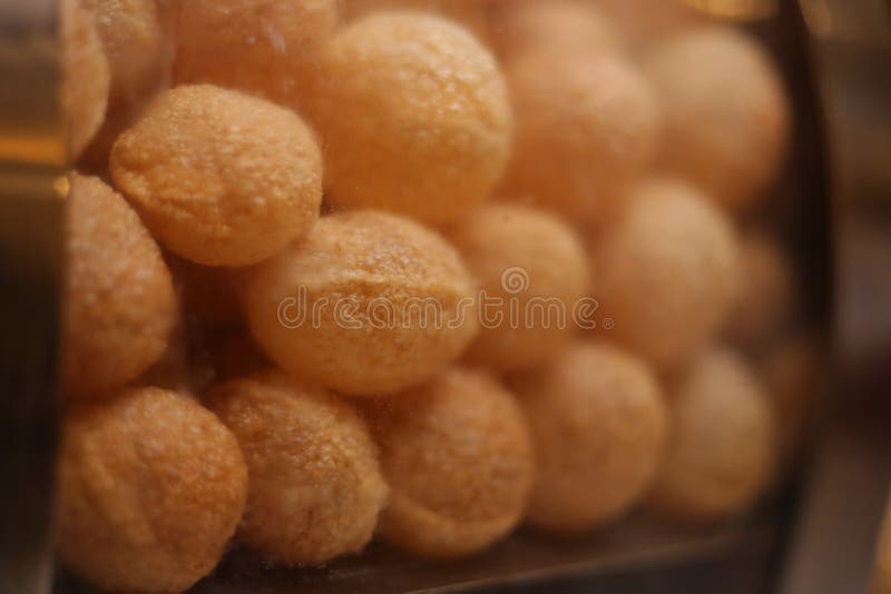 gol gappe或pani puri印地安wtreet食物 免版税库存图片 gol gappe或pani puri印地安wtreet食物 免版税库存图片