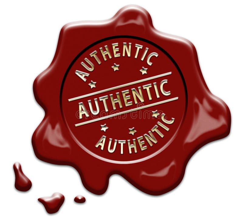 Gold wax seal stock illustration. Illustration of seal 34292702