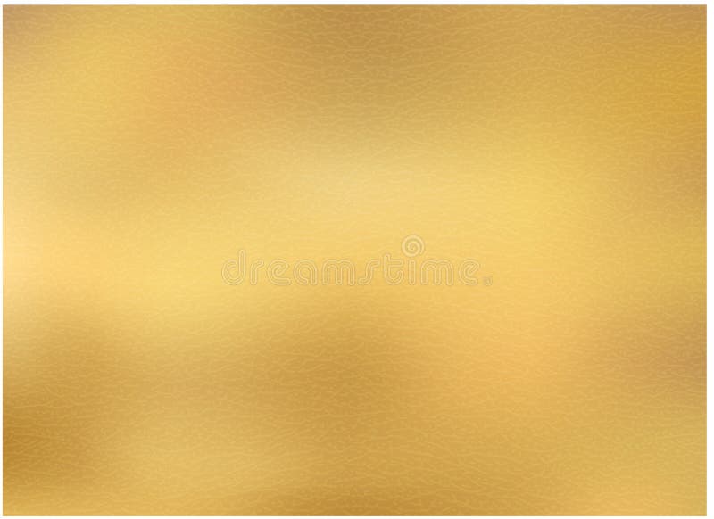 Gold background, gold polished metal, steel texture royalty free illustration