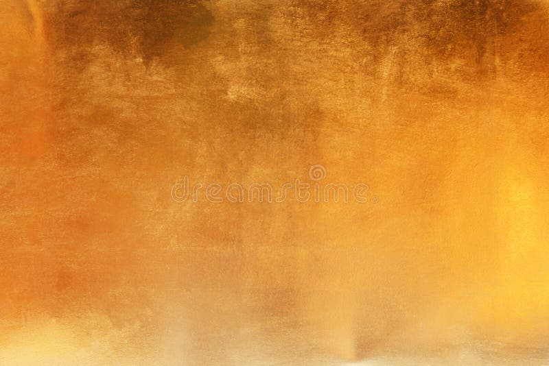 Gold background or texture and gradients shadow. stock photography