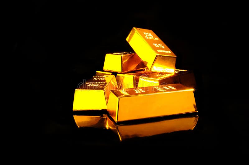 Gold Bars, Business and Finance Concept. Stock Photo Image of bars