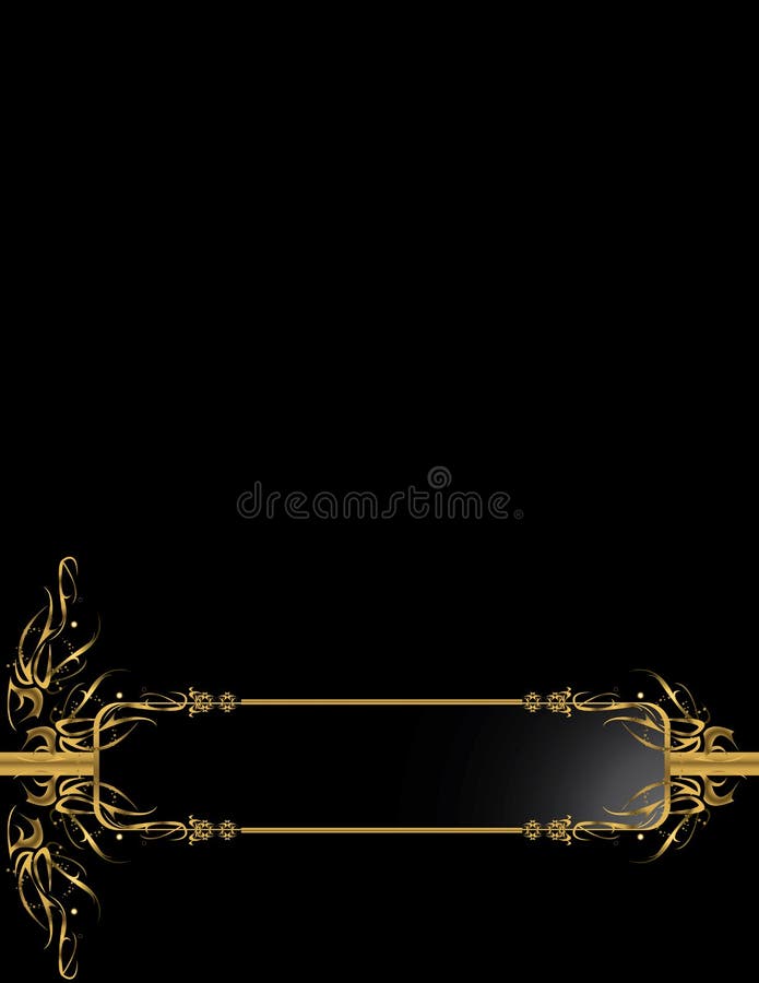 Gold Black elegant background 1