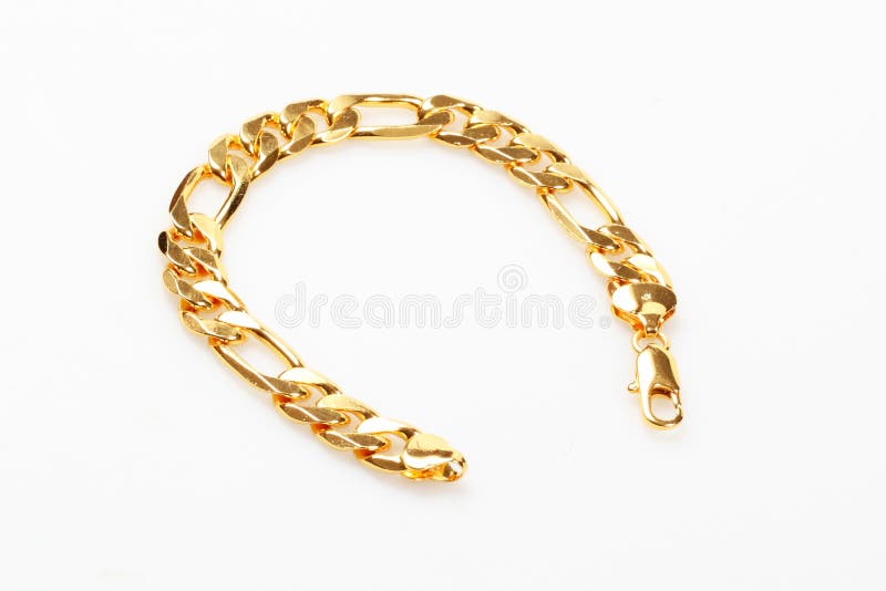 Gold bracelet stock photo. Image of background, jewelery 22641930