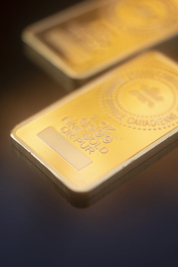 Gold bullion ingot bar stock image. Image of reserve 145934549