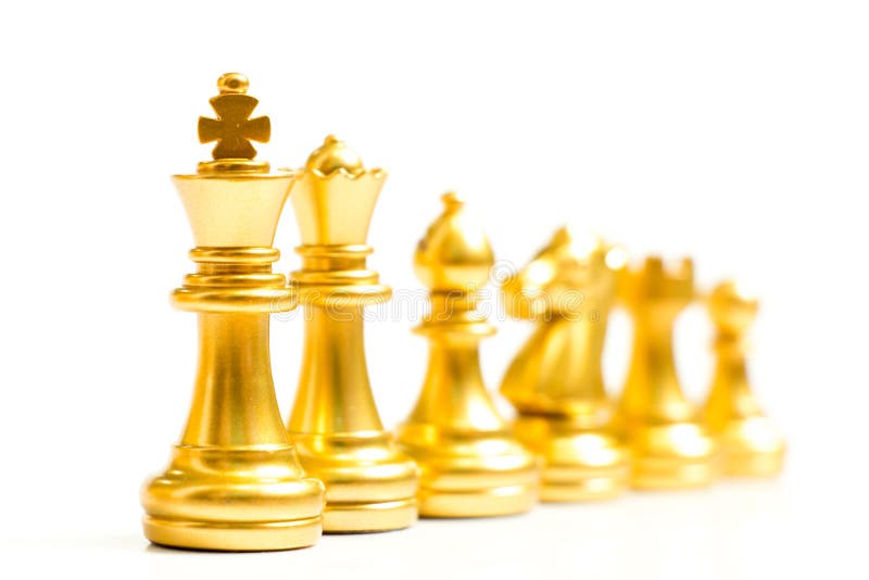 King queen rook bishop chess pieces hi-res stock photography and