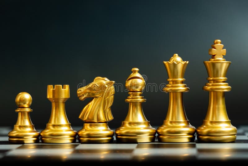 King queen rook bishop chess pieces hi-res stock photography and