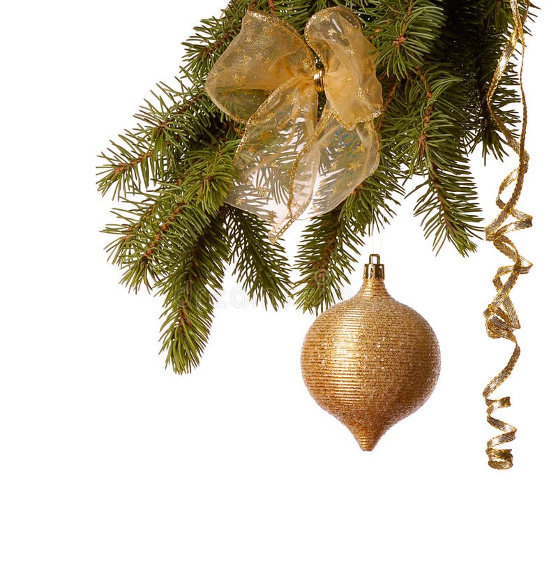 Gold Christmas decoration