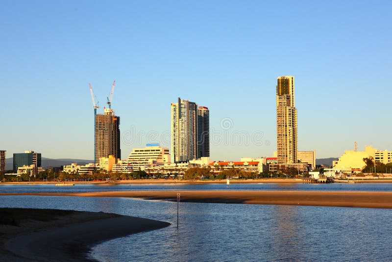 Download Gold coast city stock image. Image of sunlight, sunrise - 26110347