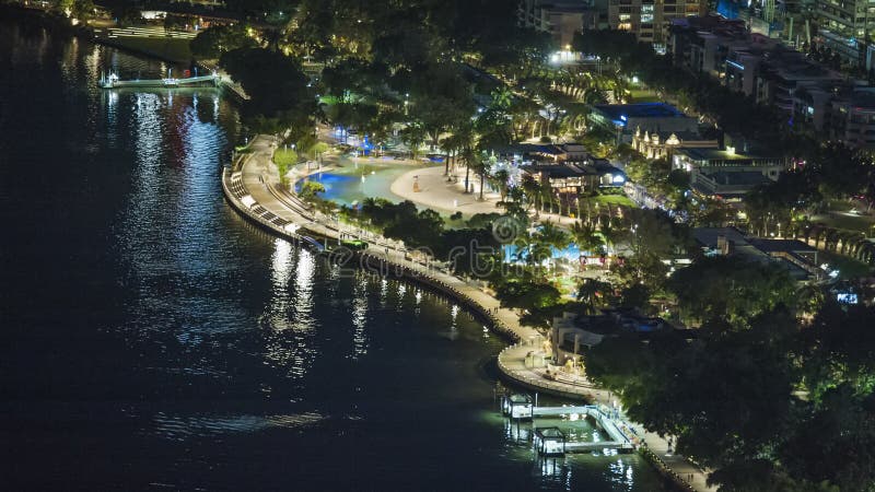 Gold Coast Night Life royalty free stock photos