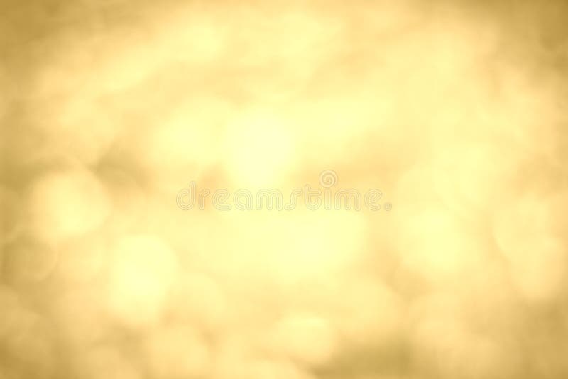 Gold Colour Bokeh Background Stock Illustration - Illustration of ball,  blur: 27712419