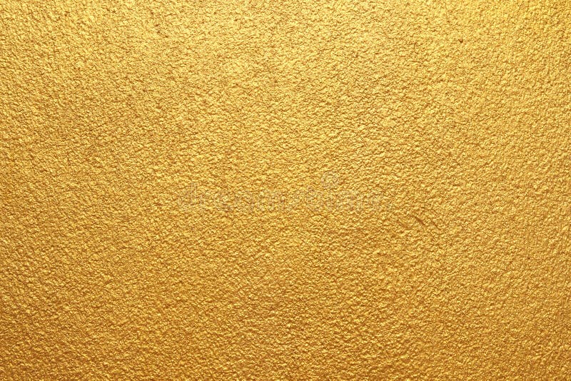 Gold Concrete Wall on Background Texture Stock Image Image of design