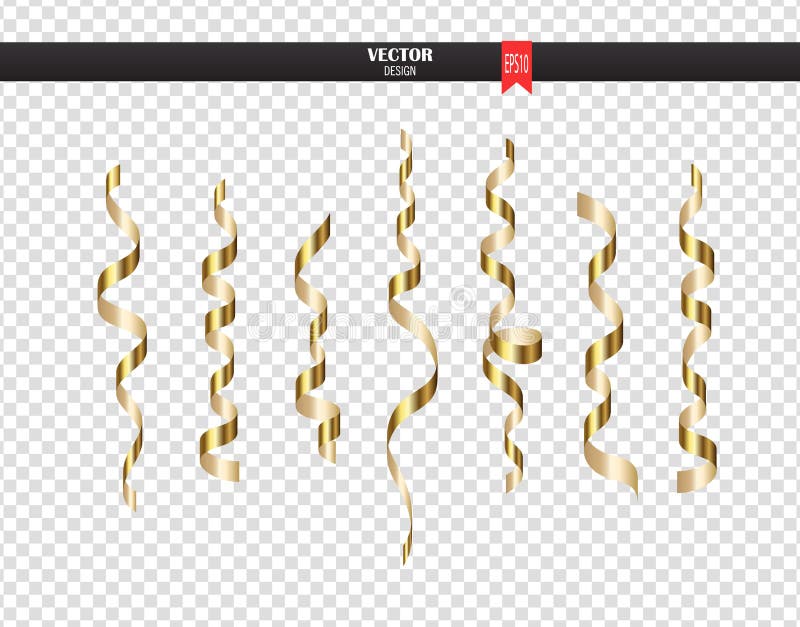 Gold Streamers Stock Illustrations – 5,802 Gold Streamers Stock