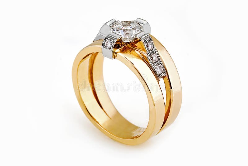 1 GRAM GOLD PLATING HEAVY LOOK DIAMOND RING FOR MEN DESIGN A-427 – Radhe  Imitation