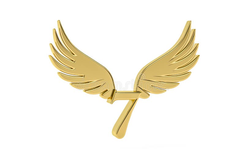 Gold Angel Wings - Openclipart