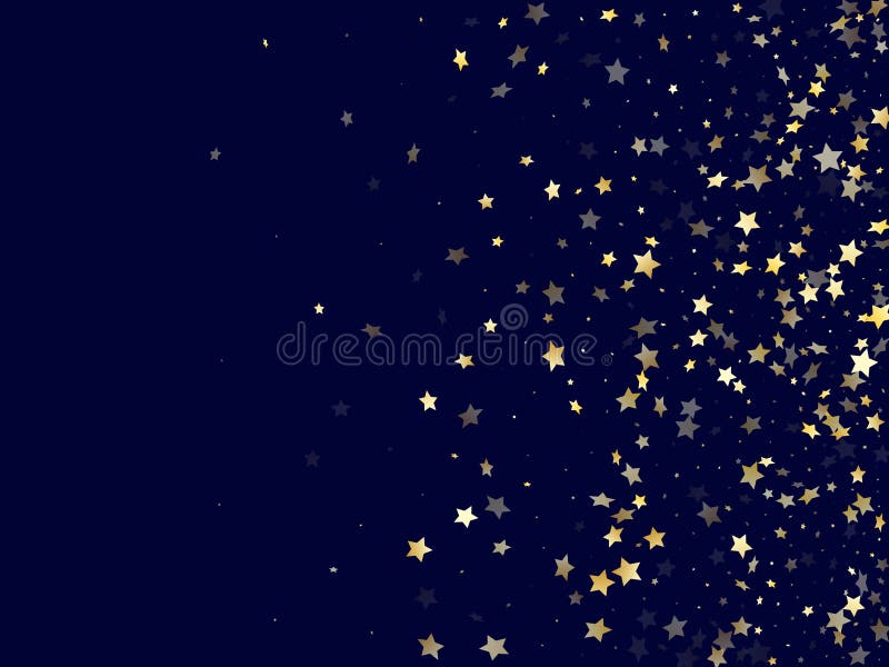 Gold Falling Star Sparkle Elements of Glitter Gradient Vector ...