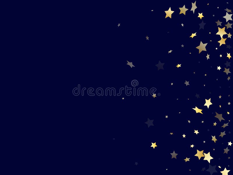 Gold Falling Star Sparkle Elements of Glitter Gradient Vector ...