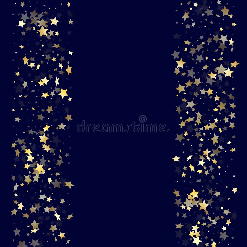 Gold Falling Star Sparkle Elements of Glitter Gradient Vector ...