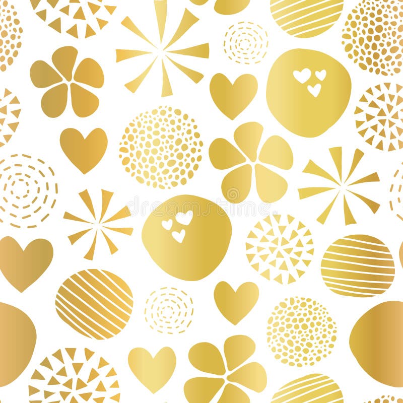 Gilded: Flower Dot in Paper Metallic Gilded: Flower Dot in Paper Metallic