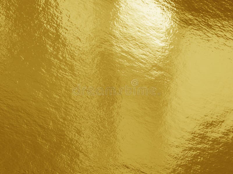 Texture Of Gold Foil Paper Stock Photo, Picture and Royalty Free