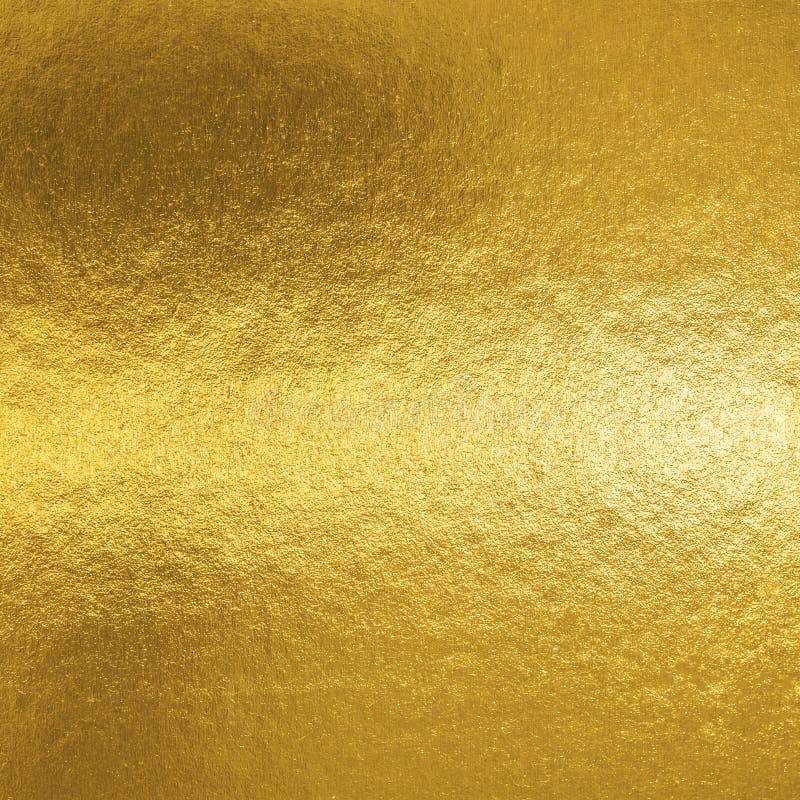 Gold foil leaf metallic wrapping paper shiny texture background