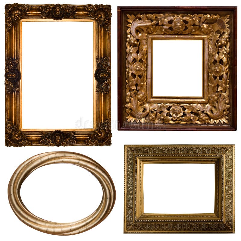 Gold frame