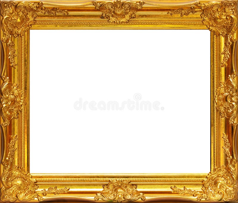 Gold frame