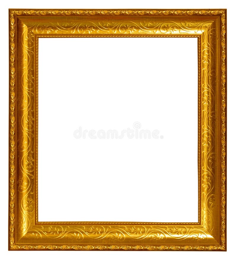 Gold frame