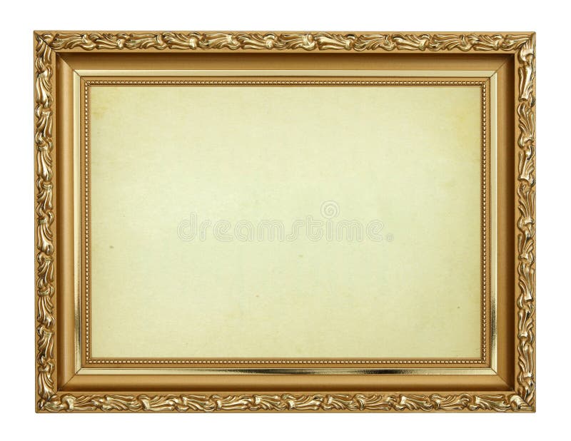 Gold frame