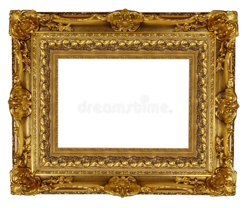 Gold frame